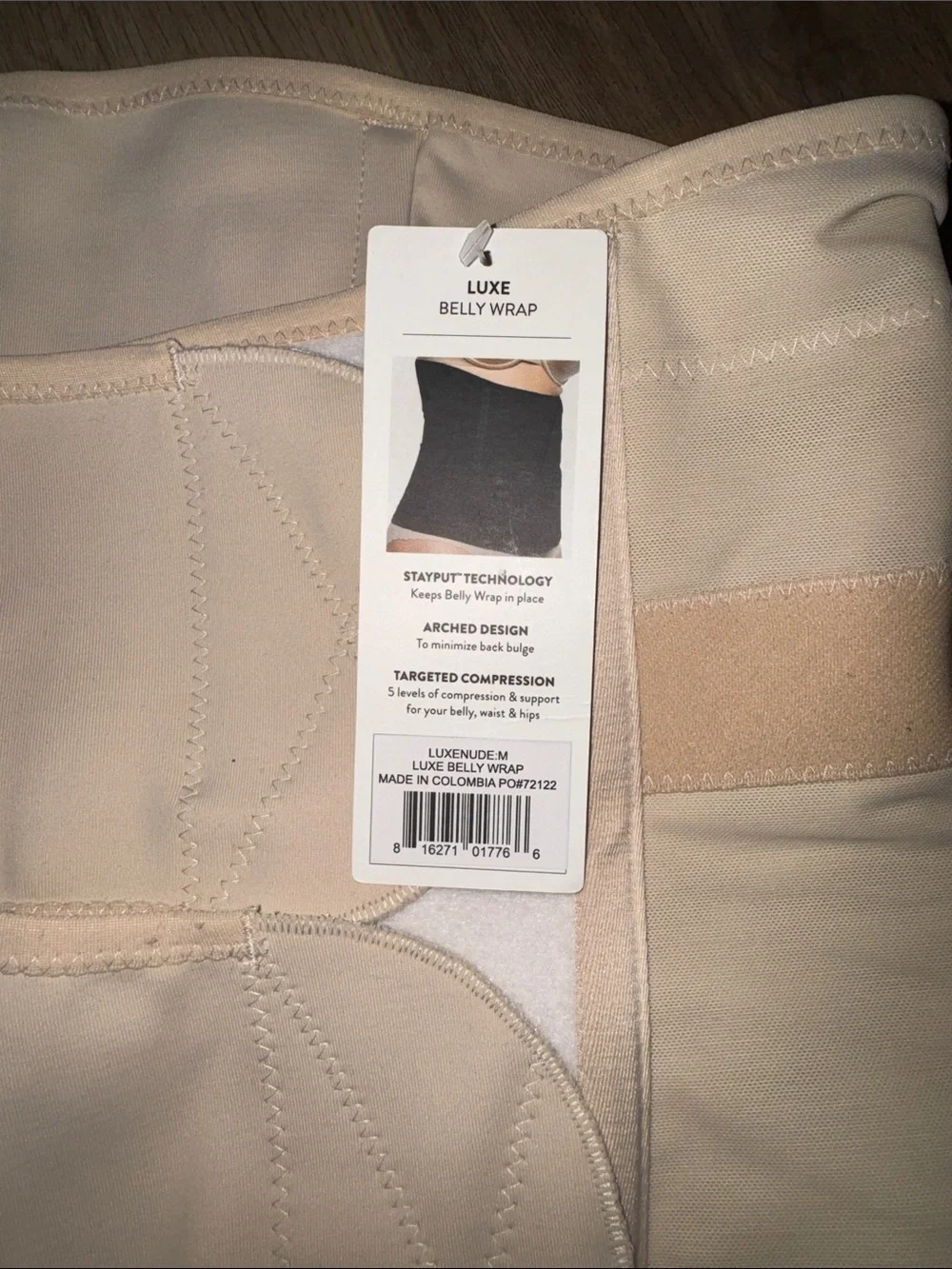 NWT Belly Bandit Luxe Postpartum Belly Wrap Size Medium